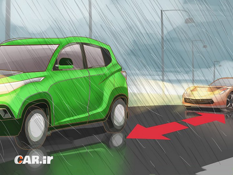 راهنمای کامل رانندگی در هوای بارانی