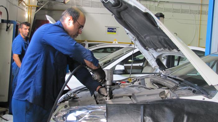  تعمیر خودرو در دوره گارانتی رایگان است 