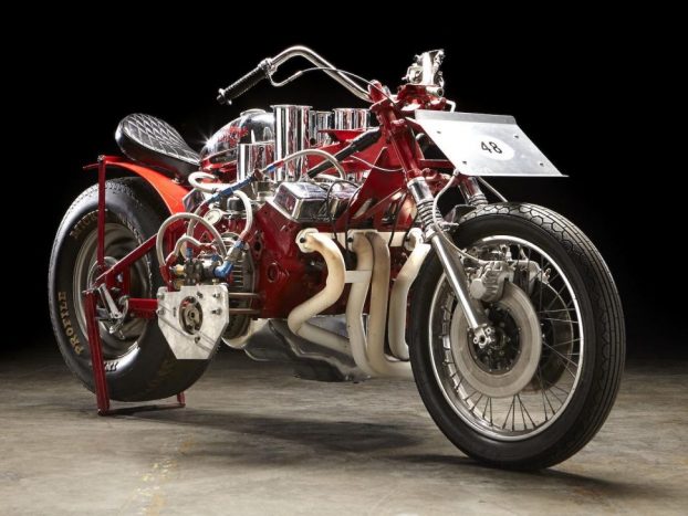  سریع‌ترین موتورسیکلت هشت سیلندر  
