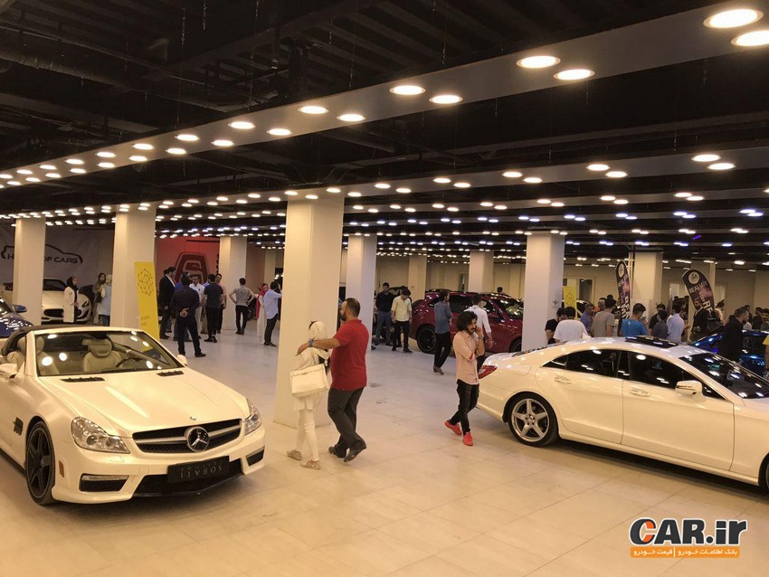  گردهمایی لوکس ترین خودروهای ایران زیر یک سقف 