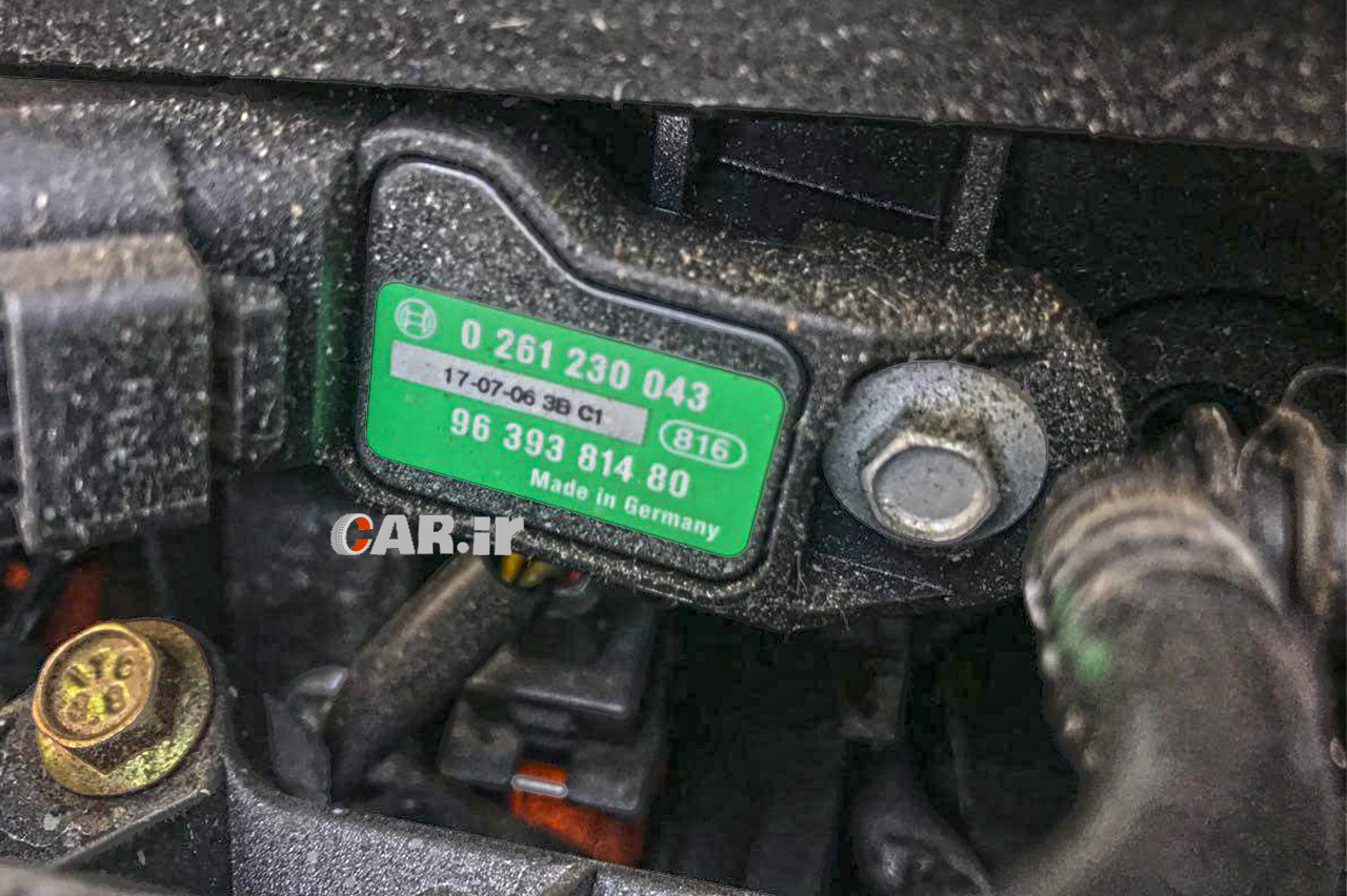 سنسور درچه گاز 206