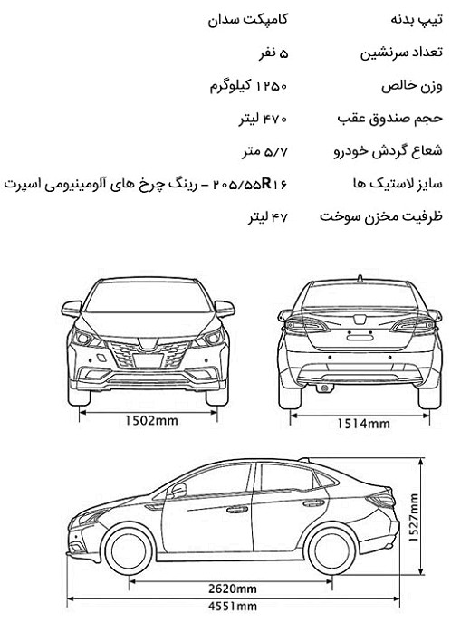  معرفی مشخصات فنی کامل خودروی لوکسژن S3 در ایران 