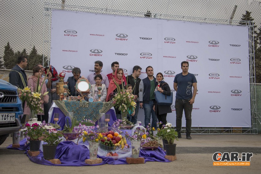 رقابت چری تیگو7 با رقبا در پیست آزادی برگزار شد