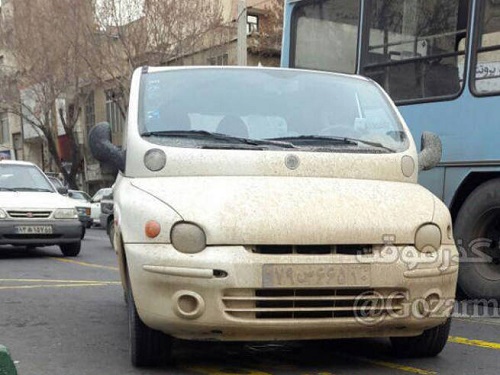  حضور زشت‌ترین خودروی جهان در تهران 