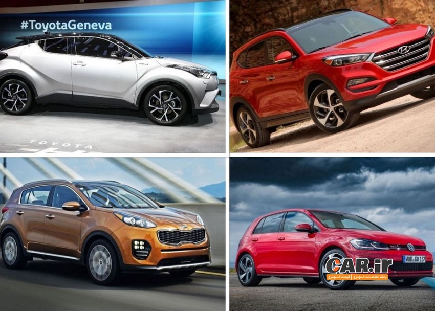  معرفی 15 خودرو پرفروش اروپا که در بازار ایران حضور دارند 