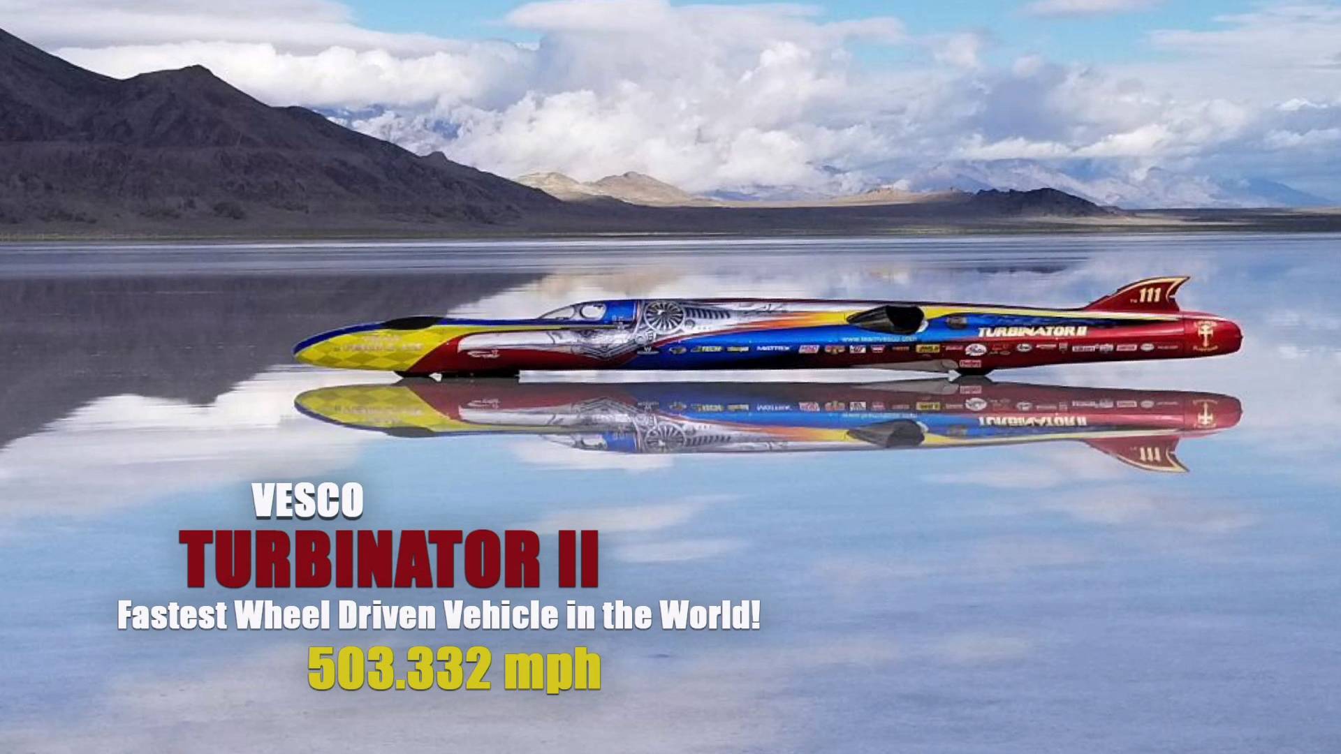 رکورد سریع‌ترین خودروی چرخ‌دار زمینی با سرعت 804 کیلومتر + عکس 